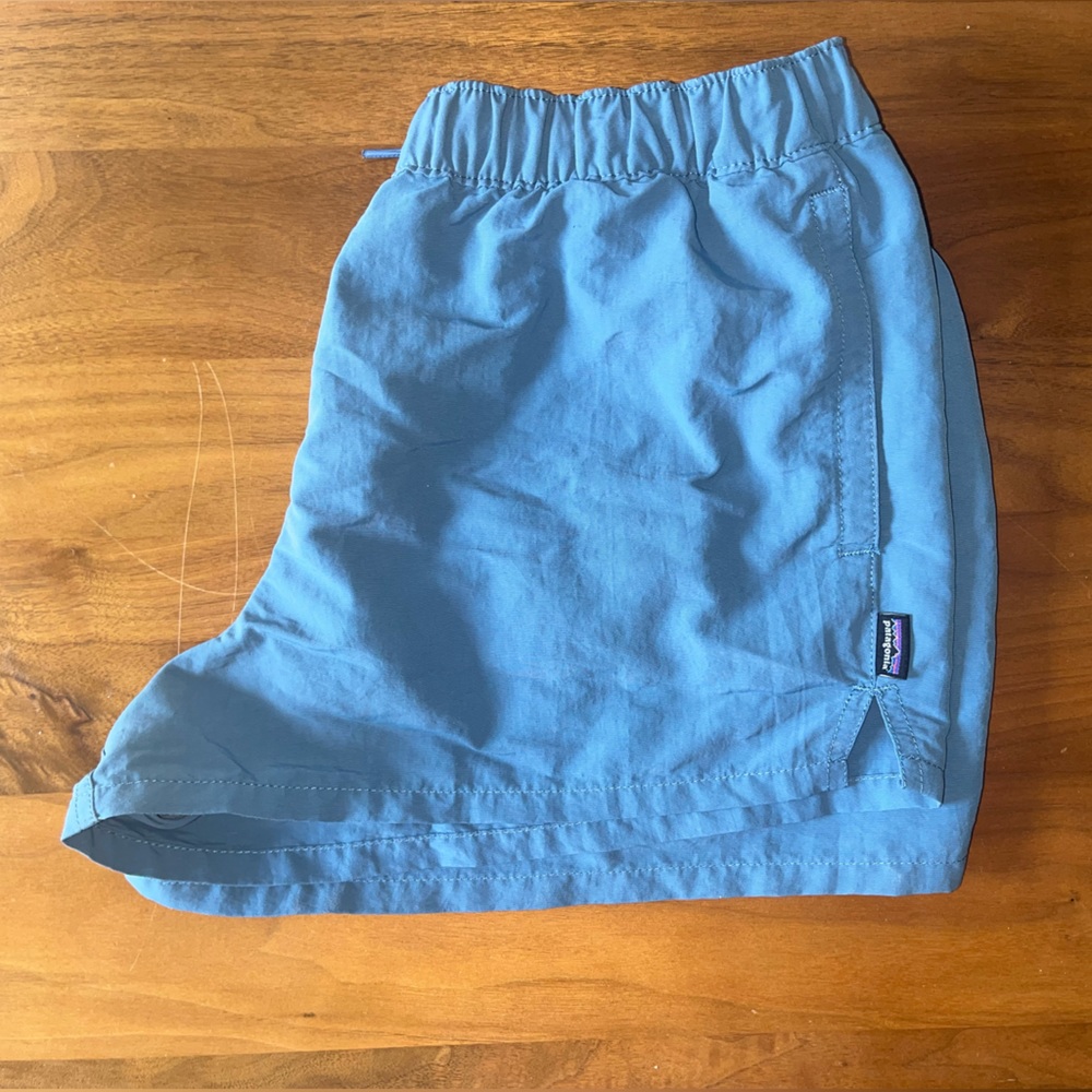 Blue Patagonia Baggies shorts